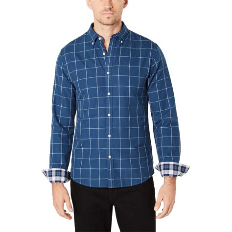 michael kors men's button up shirt|Michael Kors Men's Shirts .